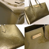 LOUIS VUITTON ルイヴィトン モノグラムヴェルニ ウィルシャー PM グリアールデコ M91627 レディース ヴェルニ ハンドバッグ Bランク 中古 銀蔵