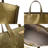 LOUIS VUITTON ルイヴィトン モノグラムヴェルニ ウィルシャー PM グリアールデコ M91627 レディース ヴェルニ ハンドバッグ Bランク 中古 銀蔵