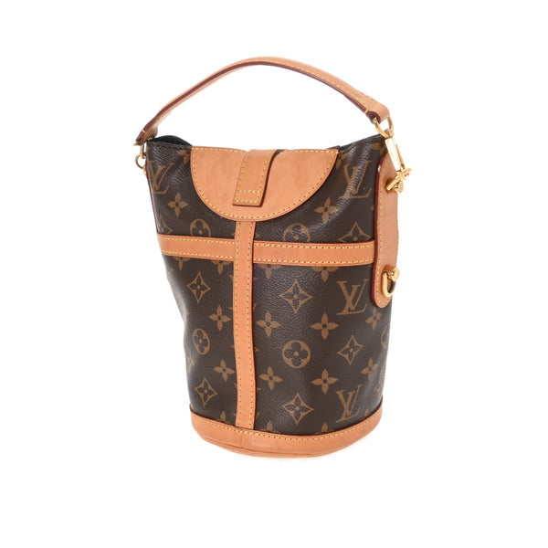 LOUIS VUITTON ルイヴィトン モノグラム ダッフルバッグ ブラウン M43587 レディース モノグラムキャンバス 2WAYバッグ Bランク 中古 銀蔵