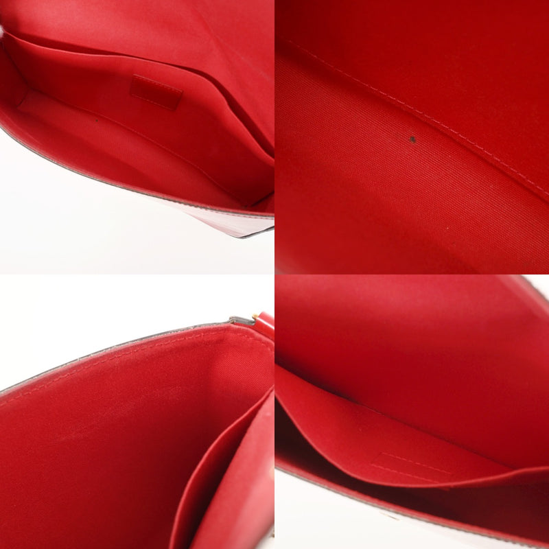 LOUIS VUITTON ルイヴィトン モノグラムヴェルニ ポシェットフェリシー スリーズ M61293 レディース ヴェルニ チェーンウォレット Bランク 中古 銀蔵