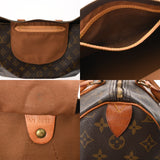 LOUIS VUITTON ルイヴィトン モノグラム スピーディ 35 ブラウン M41524 レディース モノグラムキャンバス ハンドバッグ Bランク 中古 銀蔵