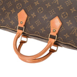 LOUIS VUITTON ルイヴィトン モノグラム スピーディ 35 ブラウン M41524 レディース モノグラムキャンバス ハンドバッグ Bランク 中古 銀蔵
