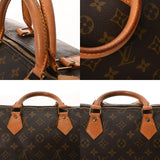 LOUIS VUITTON ルイヴィトン モノグラム スピーディ 35 ブラウン M41524 レディース モノグラムキャンバス ハンドバッグ Bランク 中古 銀蔵