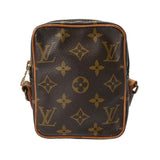 LOUIS VUITTON ルイヴィトン モノグラム ミニ ダヌーブ ブラウン M45268 レディース モノグラムキャンバス ショルダーバッグ Bランク 中古 銀蔵