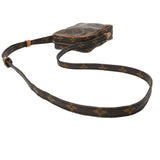 LOUIS VUITTON ルイヴィトン モノグラム ミニ ダヌーブ ブラウン M45268 レディース モノグラムキャンバス ショルダーバッグ Bランク 中古 銀蔵