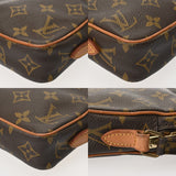 LOUIS VUITTON ルイヴィトン モノグラム ミニ ダヌーブ ブラウン M45268 レディース モノグラムキャンバス ショルダーバッグ Bランク 中古 銀蔵