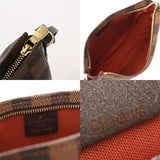 LOUIS VUITTON ルイヴィトン ダミエ トゥルースメイクアップ ブラウン N51982 レディース ダミエキャンバス アクセサリーポーチ ABランク 中古 銀蔵