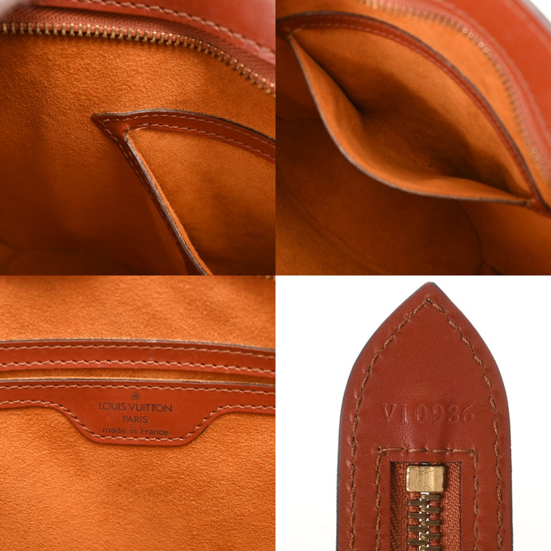 LOUIS VUITTON ルイヴィトン エピ サンジャック ケニアブラウン M52273 レディース レザー ショルダーバッグ ABランク 中古 銀蔵