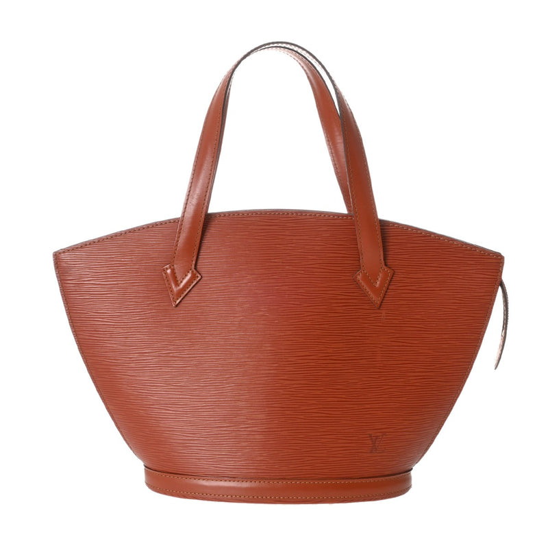 LOUIS VUITTON ルイヴィトン エピ サンジャック ケニアブラウン M52273 レディース レザー ショルダーバッグ ABランク 中古 銀蔵
