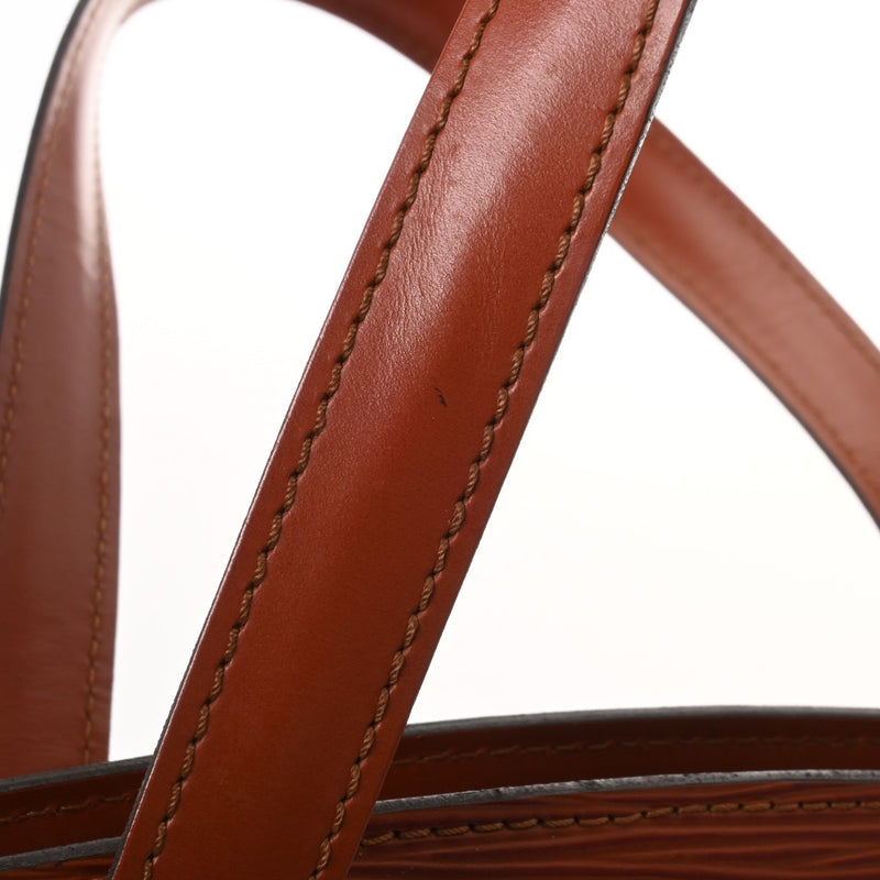 LOUIS VUITTON ルイヴィトン エピ サンジャック ケニアブラウン M52273 レディース レザー ショルダーバッグ ABランク 中古 銀蔵