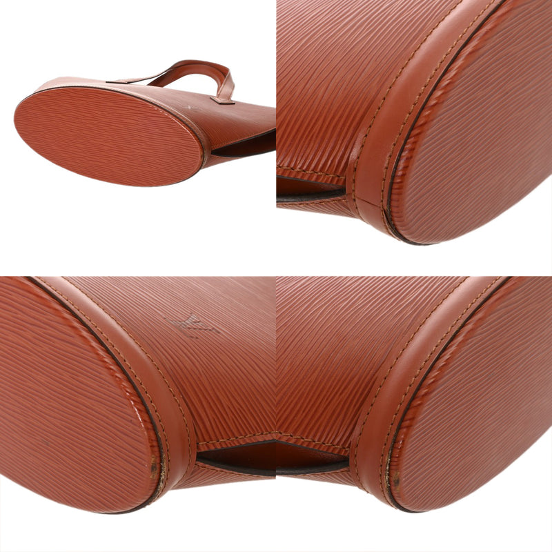 LOUIS VUITTON ルイヴィトン エピ サンジャック ケニアブラウン M52273 レディース レザー ショルダーバッグ ABランク 中古 銀蔵