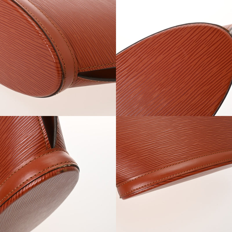 LOUIS VUITTON ルイヴィトン エピ サンジャック ケニアブラウン M52273 レディース レザー ショルダーバッグ ABランク 中古 銀蔵