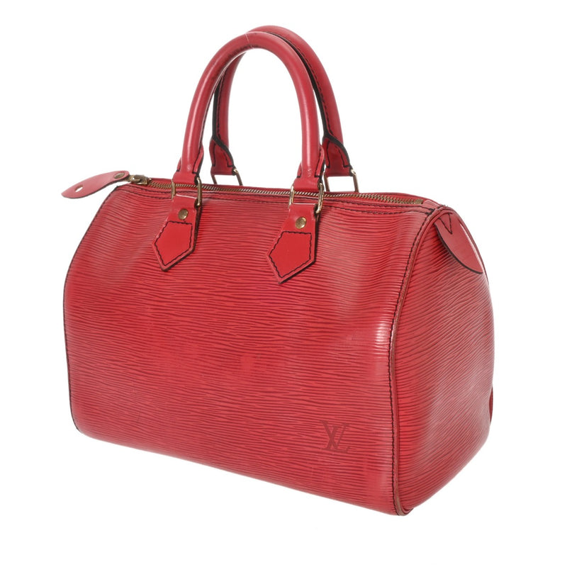 LOUIS VUITTON ルイヴィトン エピ スピーディ 25 カスティリアンレッド M43017 レディース レザー ハンドバッグ Bランク 中古 銀蔵