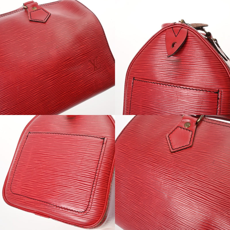 LOUIS VUITTON ルイヴィトン エピ スピーディ 25 カスティリアンレッド M43017 レディース レザー ハンドバッグ Bランク 中古 銀蔵