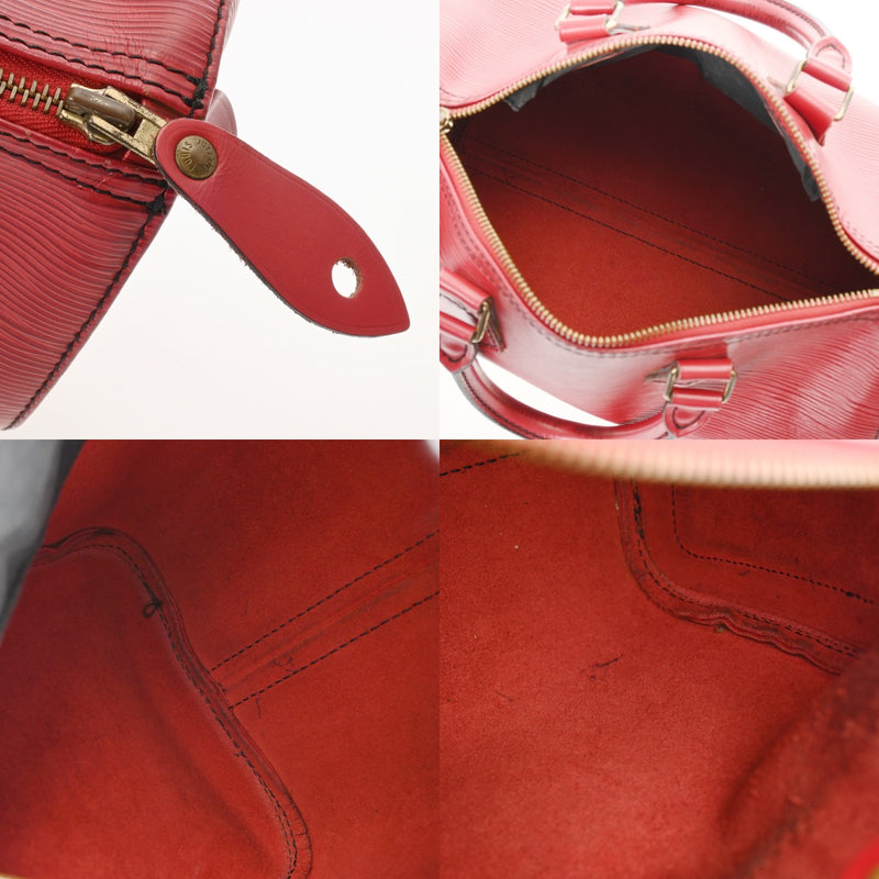 LOUIS VUITTON ルイヴィトン エピ スピーディ 25 カスティリアンレッド M43017 レディース レザー ハンドバッグ Bランク 中古 銀蔵