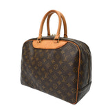 LOUIS VUITTON ルイヴィトン モノグラム ドーヴィル ブラウン M47270 レディース モノグラムキャンバス ハンドバッグ Bランク 中古 銀蔵