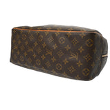 LOUIS VUITTON ルイヴィトン モノグラム ドーヴィル ブラウン M47270 レディース モノグラムキャンバス ハンドバッグ Bランク 中古 銀蔵