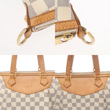 LOUIS VUITTON ルイヴィトン ダミエアズール シラク―サ GM ホワイト N41111 レディース ダミエキャンバス ハンドバッグ Bランク 中古 銀蔵