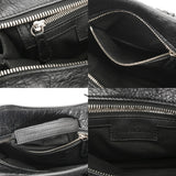 BALENCIAGA バレンシアガ ネオカゴール XS ブラック 700940 レディース レザー ハンドバッグ ABランク 中古 銀蔵