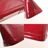 LOUIS VUITTON ルイヴィトン モノグラムヴェルニ アルマBB ローズアンディアン M91771 レディース モノグラムヴェルニ ハンドバッグ Bランク 中古 銀蔵