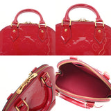 LOUIS VUITTON ルイヴィトン モノグラムヴェルニ アルマBB ローズアンディアン M91771 レディース モノグラムヴェルニ ハンドバッグ Bランク 中古 銀蔵