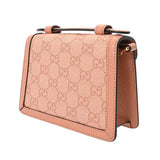 GUCCI グッチ ミニトップハンドルバッグ ピンク レディース キャンバス レザー ハンドバッグ Aランク 中古 銀蔵