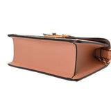 GUCCI グッチ ミニトップハンドルバッグ ピンク レディース キャンバス レザー ハンドバッグ Aランク 中古 銀蔵