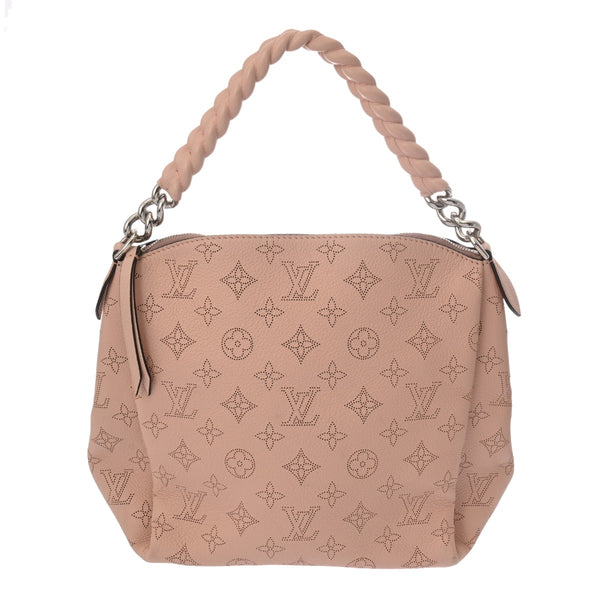 LOUIS VUITTON ルイヴィトン モノグラムマヒナ バビロンチェーン BB 2WAY マグノリア M51219 レディース マヒナレザー ハンドバッグ ABランク 中古 銀蔵