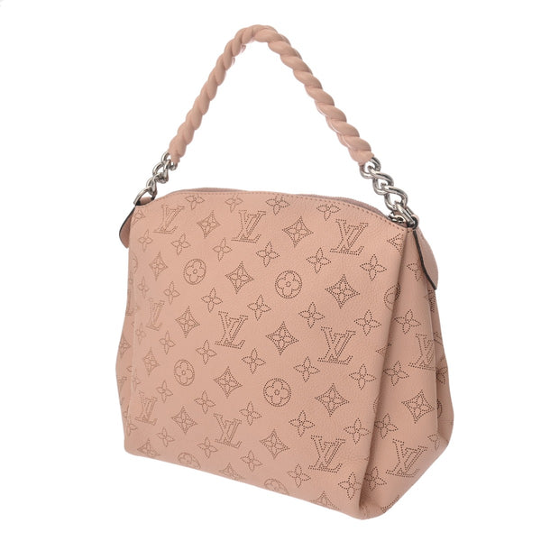 LOUIS VUITTON ルイヴィトン モノグラムマヒナ バビロンチェーン BB 2WAY マグノリア M51219 レディース マヒナレザー ハンドバッグ ABランク 中古 銀蔵