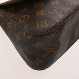LOUIS VUITTON ルイヴィトン モノグラム ミニ ルーピング ブラウン M51147 レディース モノグラムキャンバス セミショルダーバッグ Bランク 中古 銀蔵