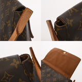 LOUIS VUITTON ルイヴィトン モノグラム ミニ ルーピング ブラウン M51147 レディース モノグラムキャンバス セミショルダーバッグ Bランク 中古 銀蔵