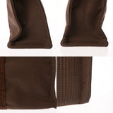 HERMES エルメス エールライン トート MM マロン ユニセックス キャンバス トートバッグ Aランク 中古 銀蔵