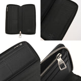 LOUIS VUITTON ルイヴィトン ジッピー ヴェルティカル ブラック M81775 メンズ カウハイドレザー 長財布 Bランク 中古 銀蔵