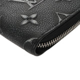 LOUIS VUITTON ルイヴィトン ジッピー ヴェルティカル ブラック M81775 メンズ カウハイドレザー 長財布 Bランク 中古 銀蔵