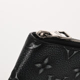 LOUIS VUITTON ルイヴィトン ジッピー ヴェルティカル ブラック M81775 メンズ カウハイドレザー 長財布 Bランク 中古 銀蔵