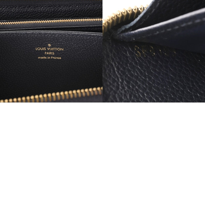 LOUIS VUITTON ルイヴィトン モノグラムアンプラント ジッピーウォレット マリーヌルージュ M62121 ユニセックス レザー 長財布 Bランク 中古 銀蔵