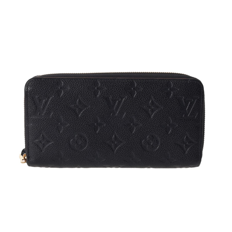 LOUIS VUITTON ルイヴィトン モノグラムアンプラント ジッピーウォレット マリーヌルージュ M62121 ユニセックス レザー 長財布 Bランク 中古 銀蔵