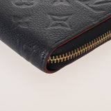 LOUIS VUITTON ルイヴィトン モノグラムアンプラント ジッピーウォレット マリーヌルージュ M62121 ユニセックス レザー 長財布 Bランク 中古 銀蔵