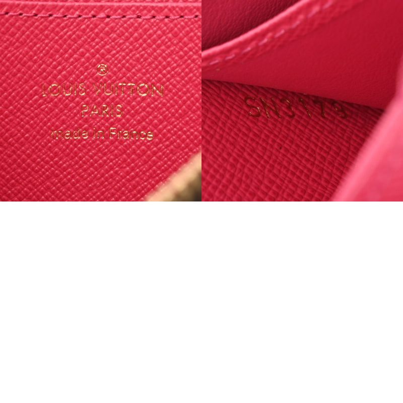 LOUIS VUITTON ルイヴィトン モノグラム ジッピーコインパース フラワー ブラウン M68312 レディース モノグラムキャンバス コインケース Aランク 中古 銀蔵