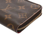 LOUIS VUITTON ルイヴィトン モノグラム ジッピーコインパース フラワー ブラウン M68312 レディース モノグラムキャンバス コインケース Aランク 中古 銀蔵