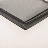 HERMES エルメス ベアン スフレ ブルーグラシエ X刻印(2016年頃) レディース ヴォーエプソン 長財布 ABランク 中古 銀蔵