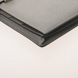 HERMES エルメス ベアン スフレ ブルーグラシエ X刻印(2016年頃) レディース ヴォーエプソン 長財布 ABランク 中古 銀蔵