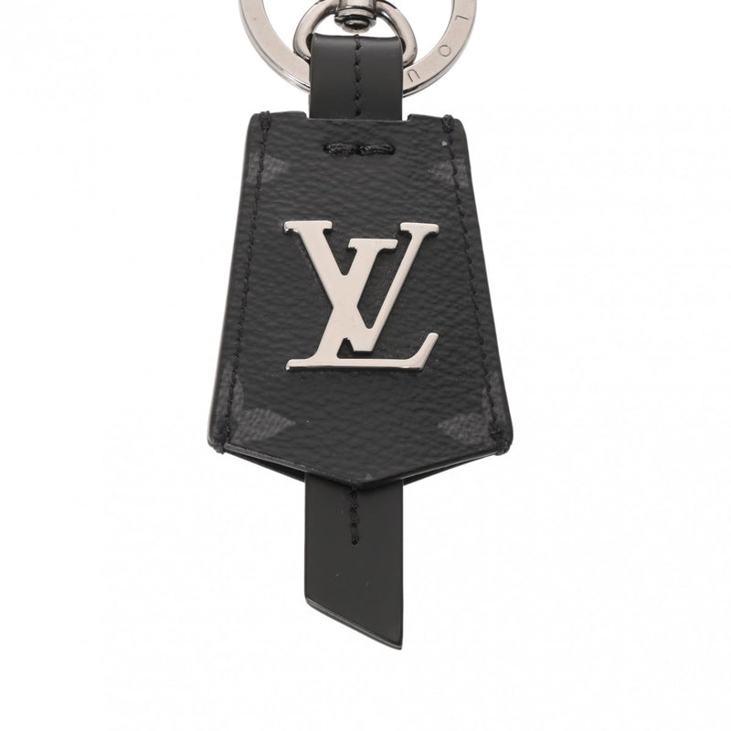 LOUIS VUITTON ルイヴィトン モノグラムエクリプス ポルトクレ クロッシュクレ ブラック M63620 メンズ モノグラムキャンバス キーホルダー Aランク 中古 銀蔵