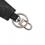 LOUIS VUITTON ルイヴィトン モノグラムエクリプス ポルトクレ クロッシュクレ ブラック M63620 メンズ モノグラムキャンバス キーホルダー Aランク 中古 銀蔵
