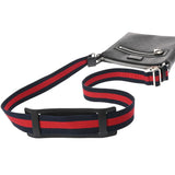 GUCCI グッチ GGスプリーム スモールメッセンジャーバッグ ブラック 523599 メンズ GGスプリームキャンバス レザー ショルダーバッグ Aランク 中古 銀蔵