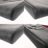 GUCCI グッチ GGスプリーム スモールメッセンジャーバッグ ブラック 523599 メンズ GGスプリームキャンバス レザー ショルダーバッグ Aランク 中古 銀蔵