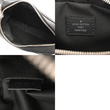 LOUIS VUITTON ルイヴィトン タイガラマ バムバッグ アウトドア ノワール M30245 メンズ レザー ボディバッグ Aランク 中古 銀蔵