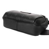 LOUIS VUITTON ルイヴィトン タイガラマ バムバッグ アウトドア ノワール M30245 メンズ レザー ボディバッグ Aランク 中古 銀蔵