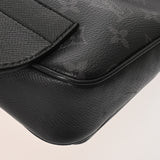 LOUIS VUITTON ルイヴィトン タイガラマ バムバッグ アウトドア ノワール M30245 メンズ レザー ボディバッグ Aランク 中古 銀蔵