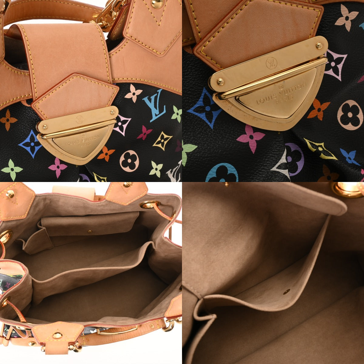 LOUIS VUITTON ルイヴィトン マルチカラー ウルスラ ノワール M40124